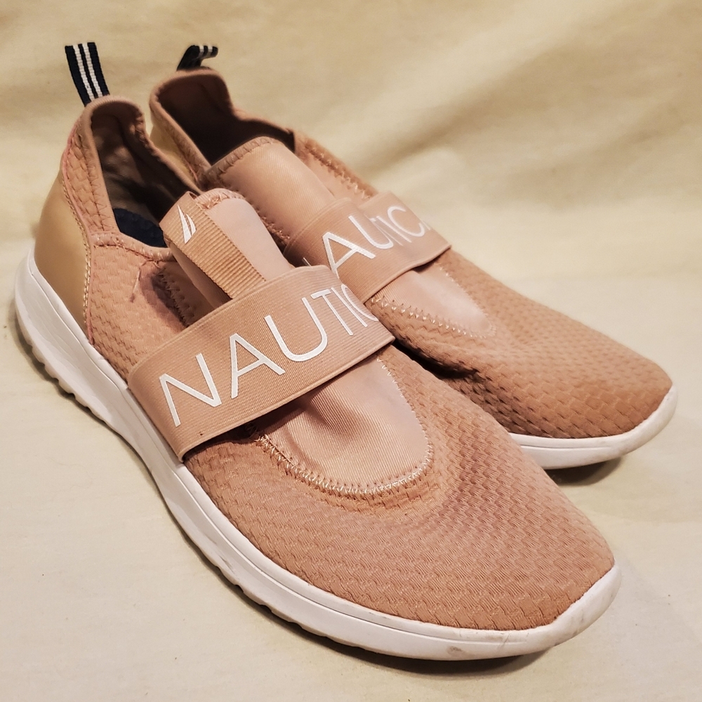 Nautica Pink Slip-on Tennis Shoes